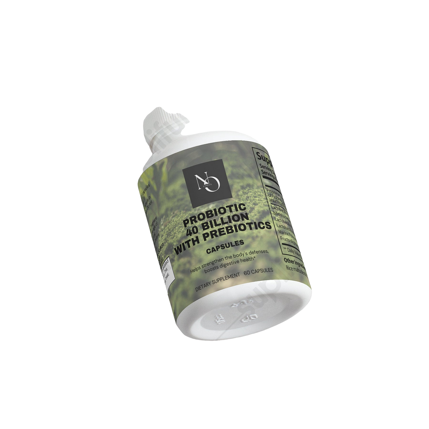 Probiotic 40 Billion with Prebiotics "Supports Digestive Health & Boosts Gut Flora Balance"