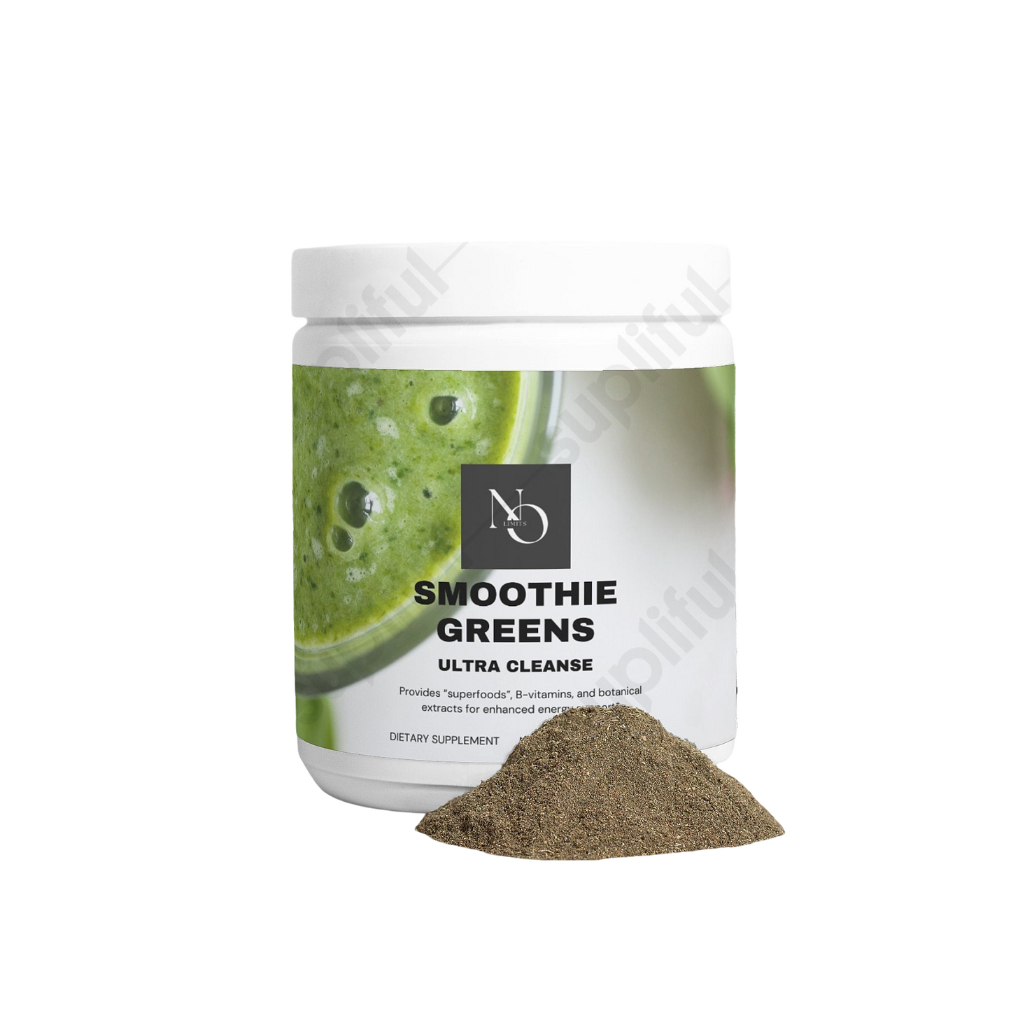 Ultra Cleanse Smoothie Greens "Nutrient-Rich Blend for Detox and Digestive Support"