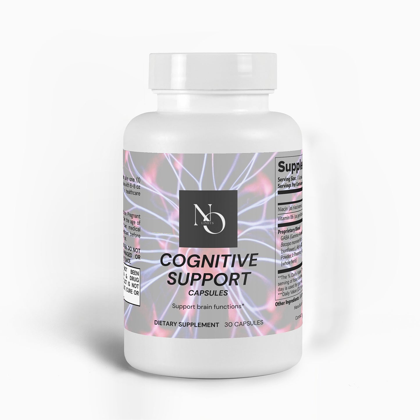 Cognitive Support "Enhances Memory & Focus Naturally"