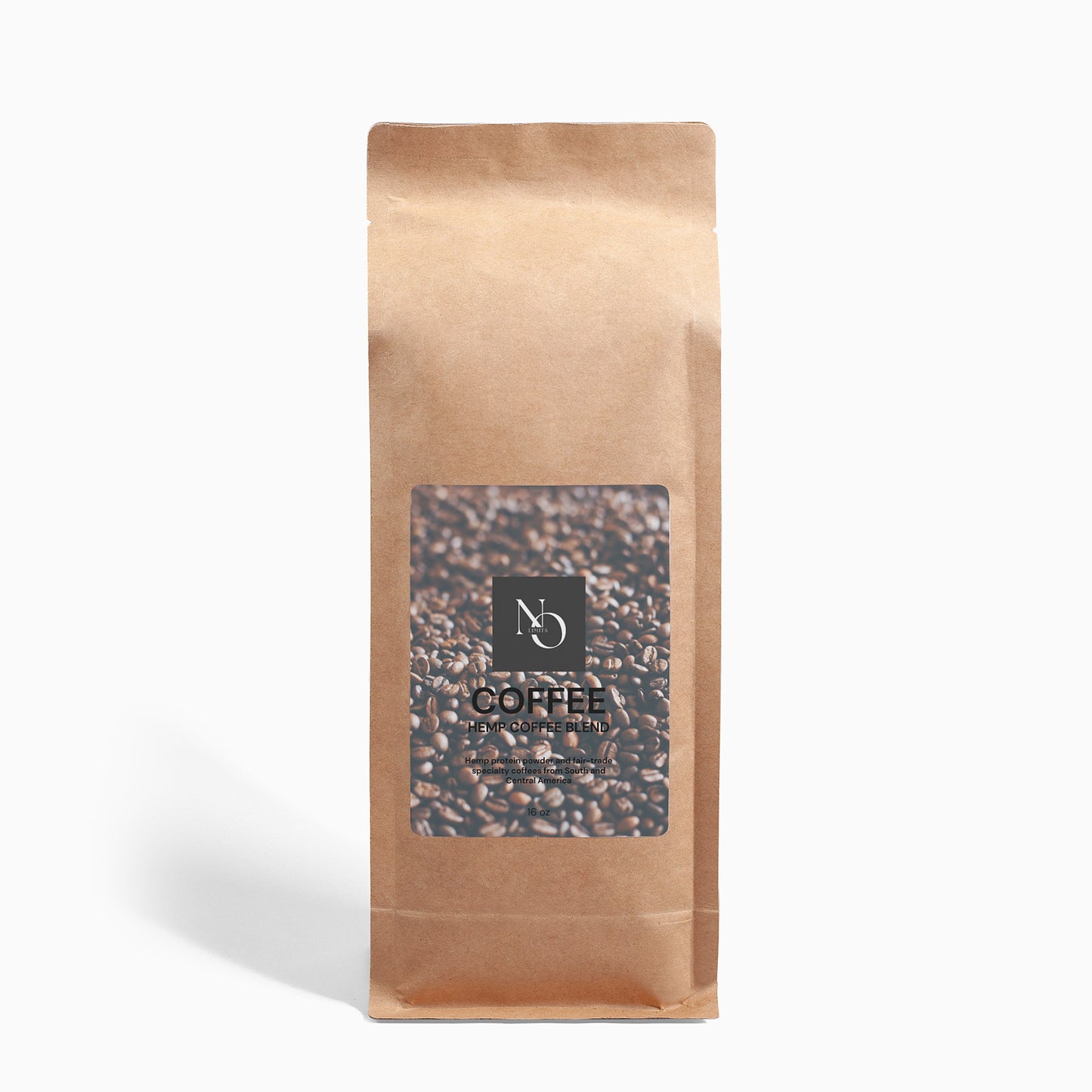 Hemp Coffee Blend - Medium Roast 16oz "Smooth Coffee Flavor with the Calming Benefits of Hemp plus 2 grams of protein"