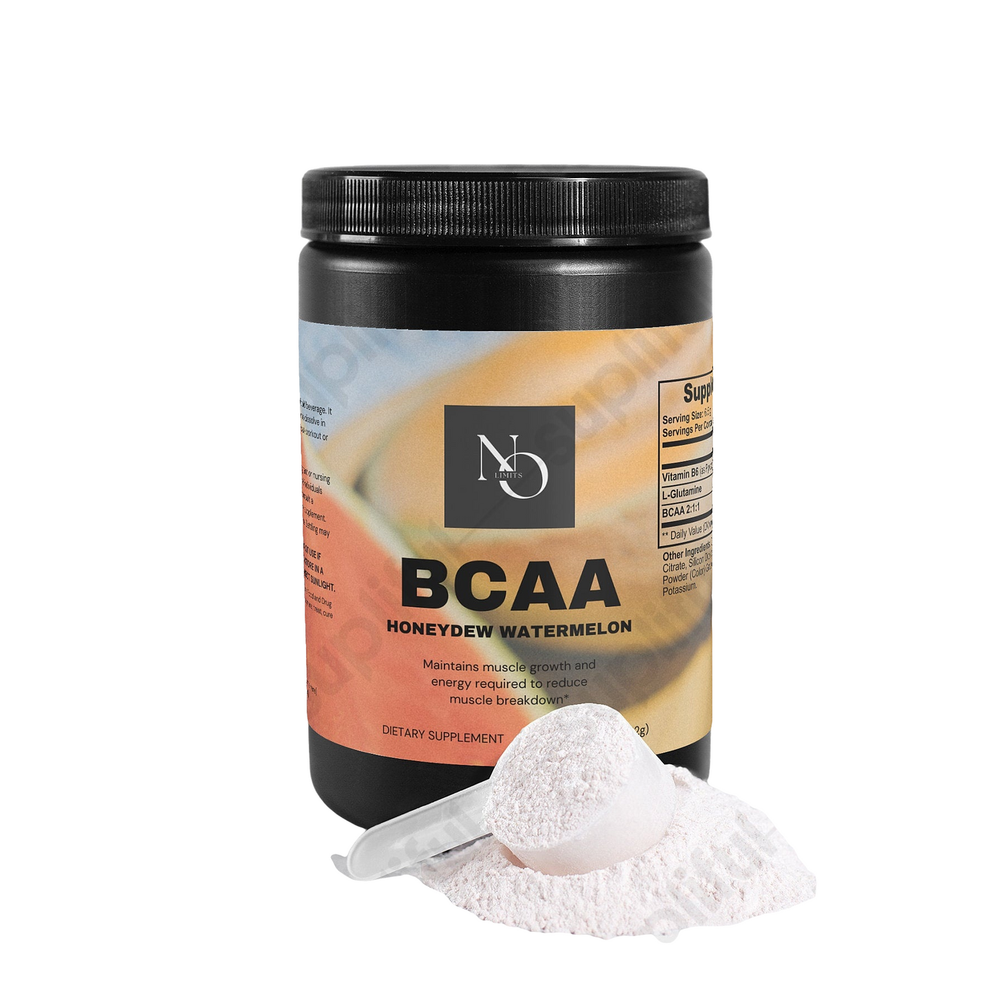 Post-workout BCAA Powder in the flavors of Honeydew and Watermelon
