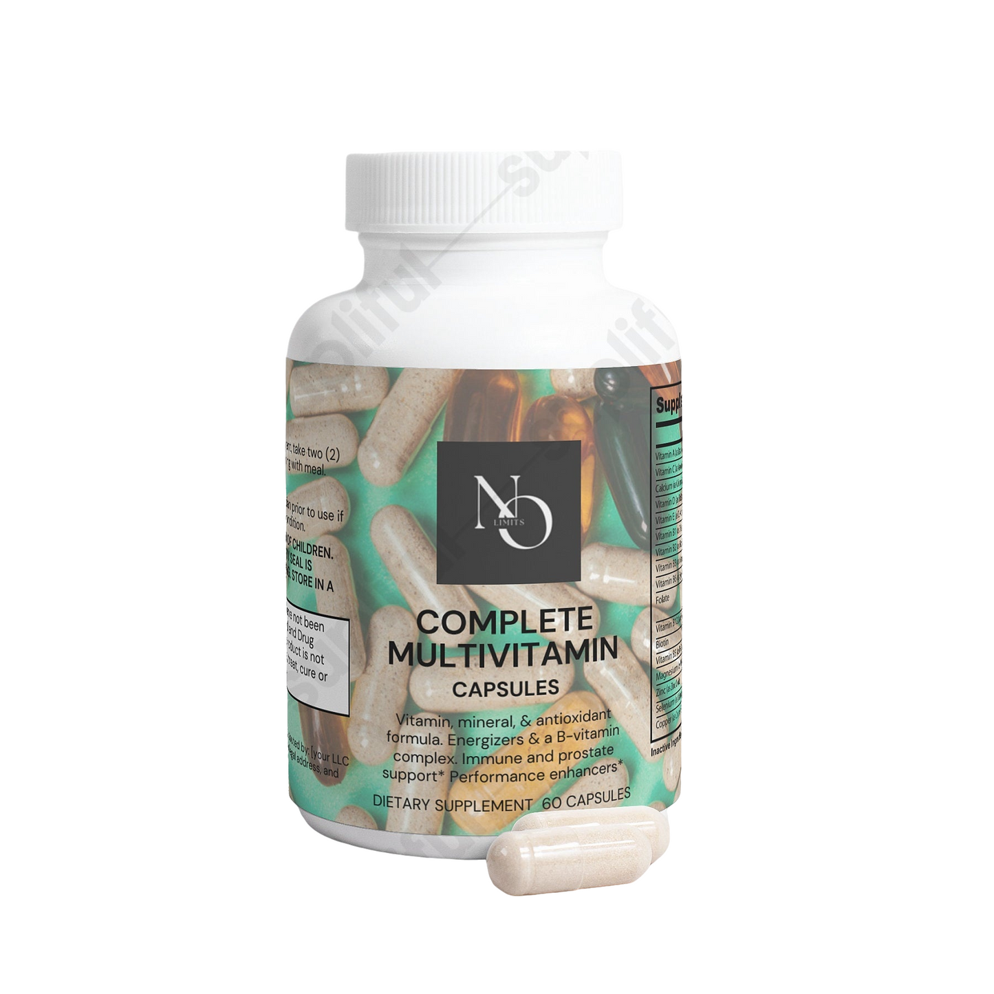 Complete Multivitamin "Daily Essential Nutrients for Overall Wellness"