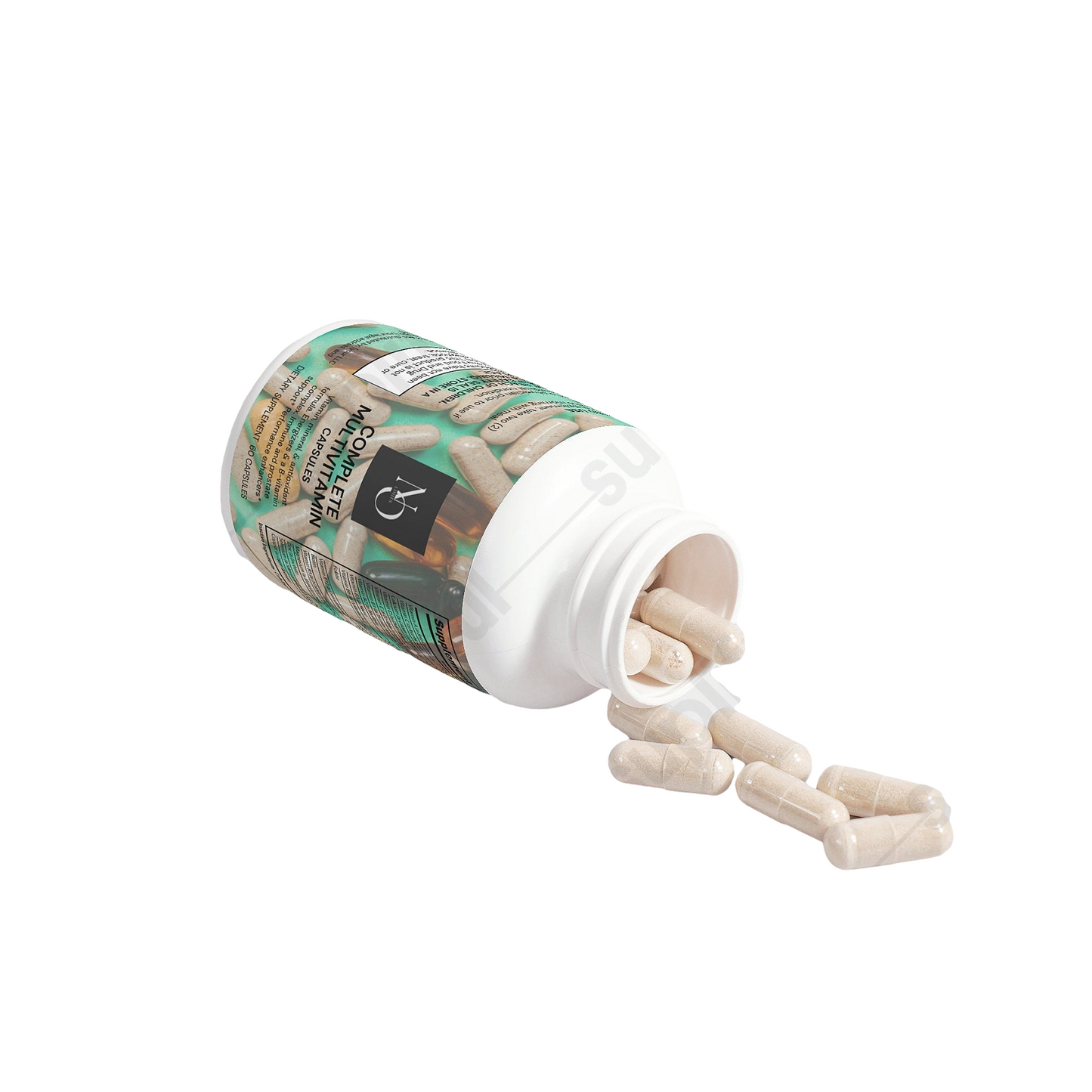 Complete Multivitamin "Daily Essential Nutrients for Overall Wellness"