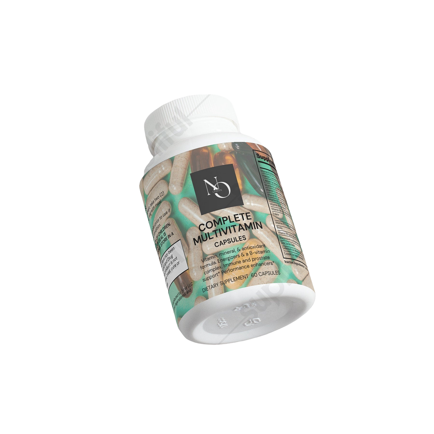 Complete Multivitamin "Daily Essential Nutrients for Overall Wellness"