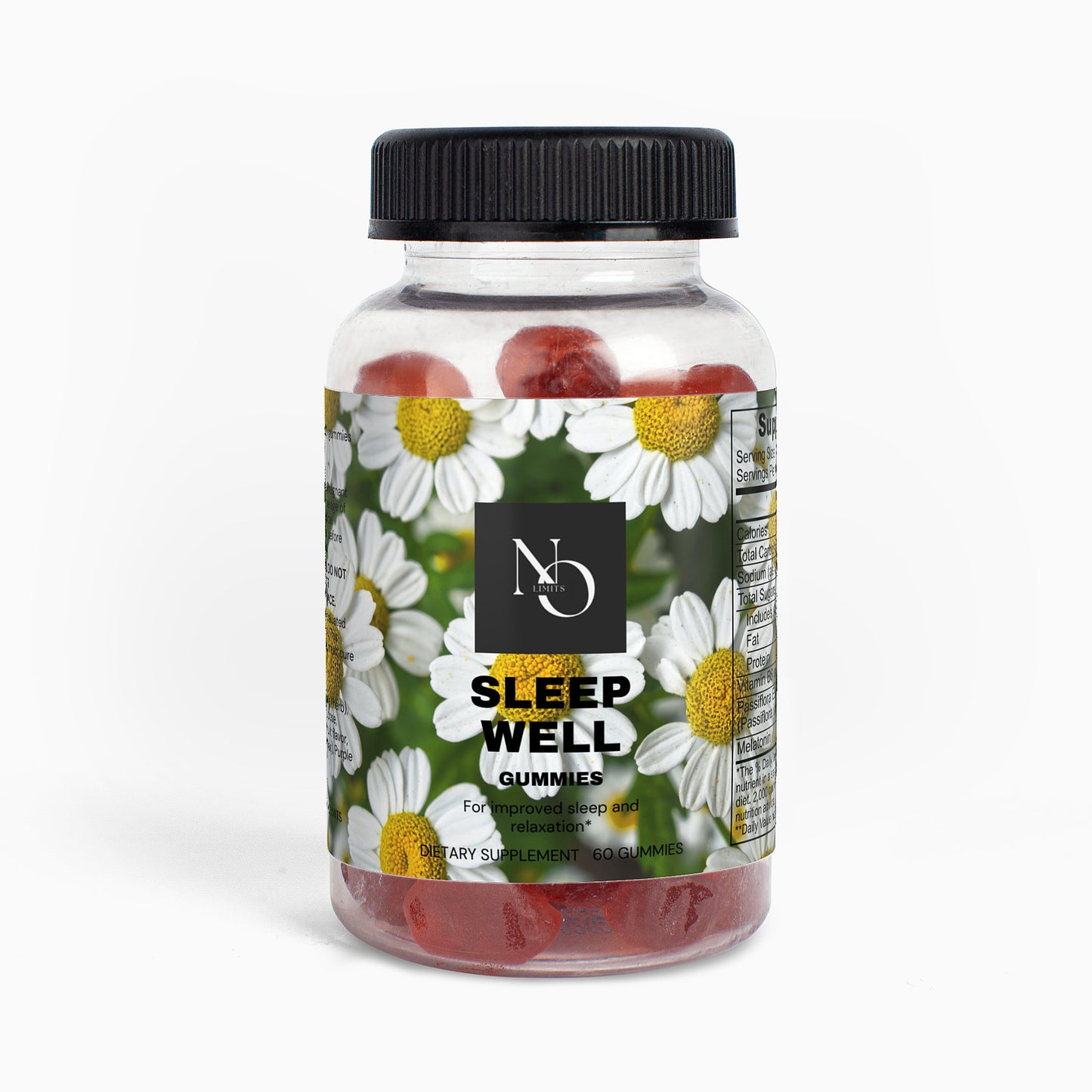 Sleep Well Gummies (Adult) "Deliciously Relaxing Gummies for a Peaceful Night’s Sleep"