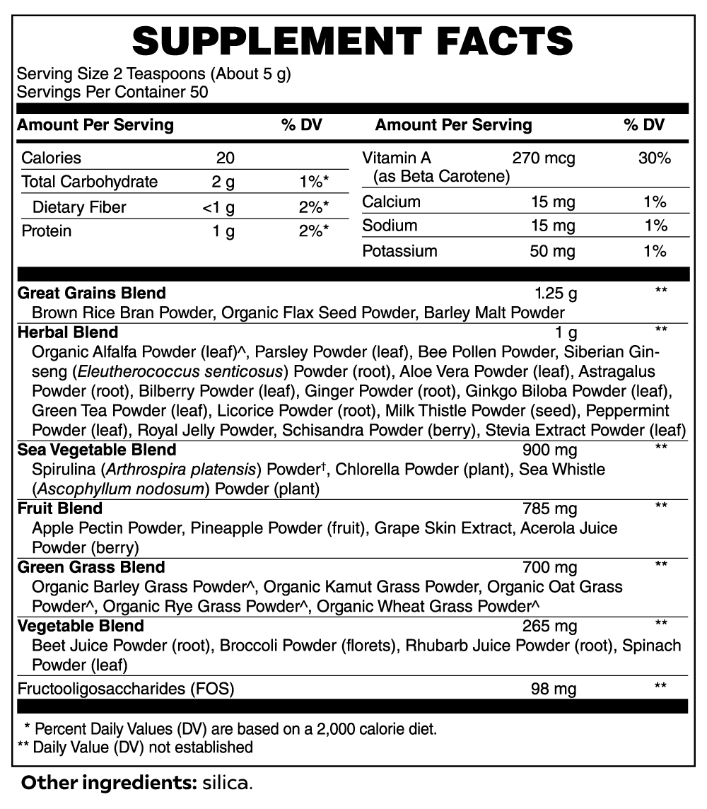 Ultra Cleanse Smoothie Greens "Nutrient-Rich Blend for Detox and Digestive Support"