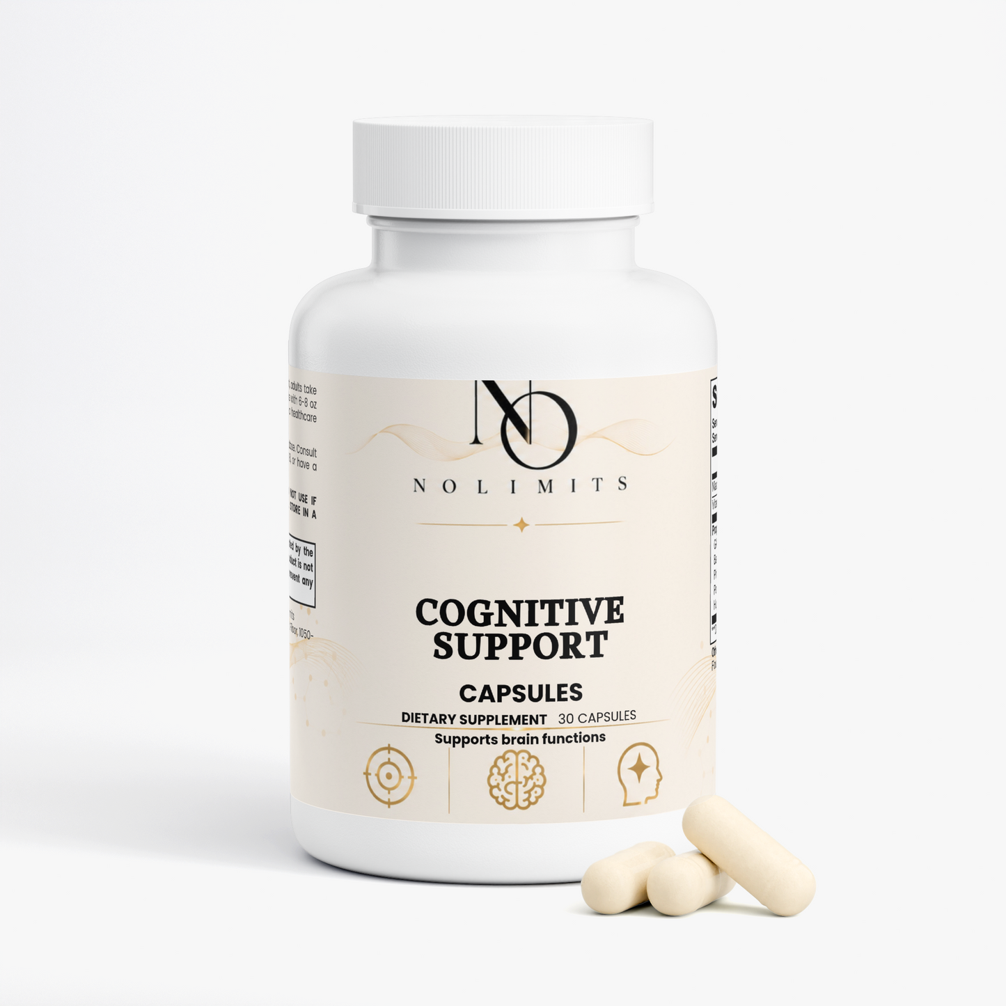Cognitive Support "Enhances Memory & Focus Naturally"