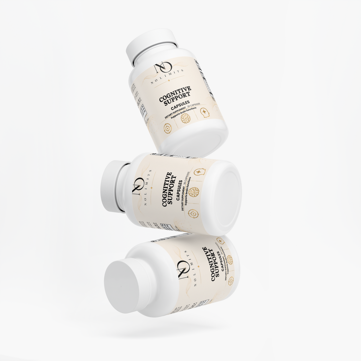 Cognitive Support "Enhances Memory & Focus Naturally"