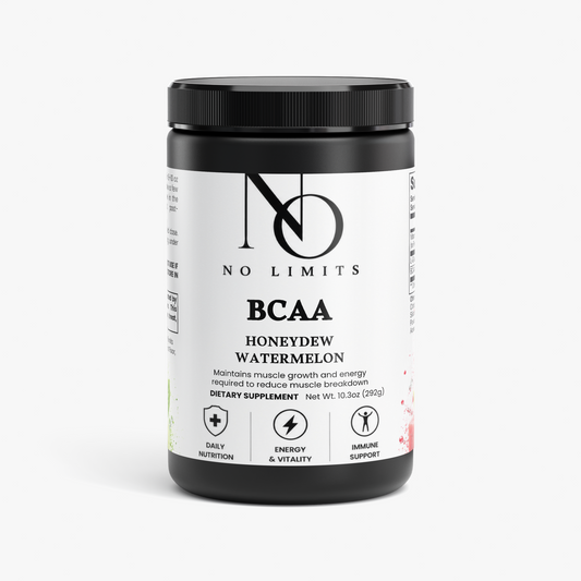 Post-workout BCAA Powder in the flavors of Honeydew and Watermelon