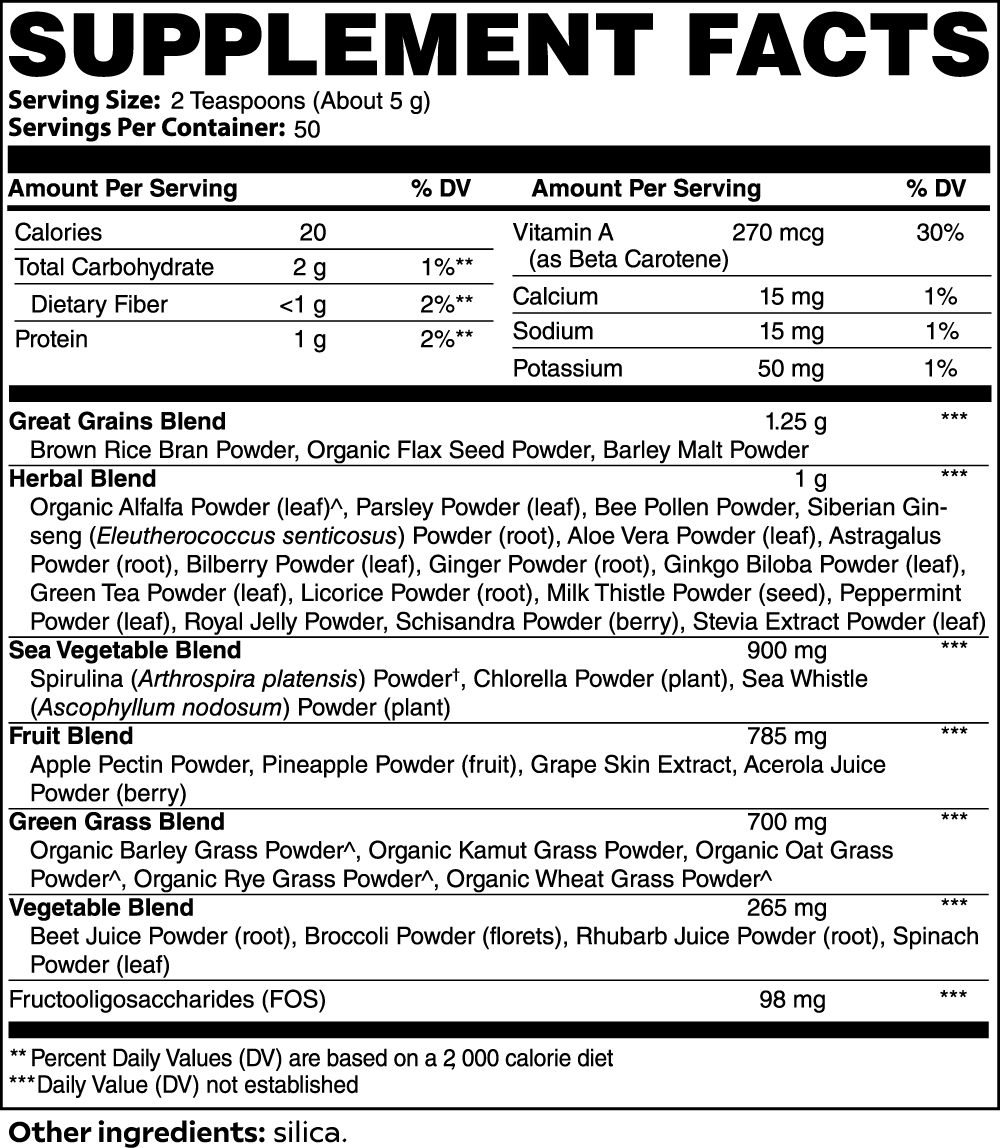 Ultra Cleanse Smoothie Greens "Nutrient-Rich Blend for Detox and Digestive Support"